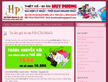 Tablet Screenshot of inhuyphong.com